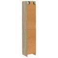 vidaXL Sada skríň 2 ks 33 x 34,5 x 87 cm Kompozitné drevo Dub sonoma