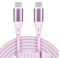 Kábel USB 100W silikónový Kruger&amp;Matz KM1269-1P USB-USB-C, 1m, sv. ružová Kábel USB 100W silikónový Kruger&amp;Matz KM1269-1P USB-USB-C, 1m, sv. ružová