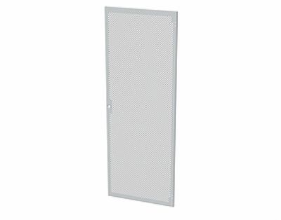 Dvere perforované LC-50,45U š.800, šedé, 1-bod zám.