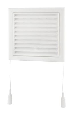 Mriežka VENTS MV 100Rs 154x154mm s reguláciou