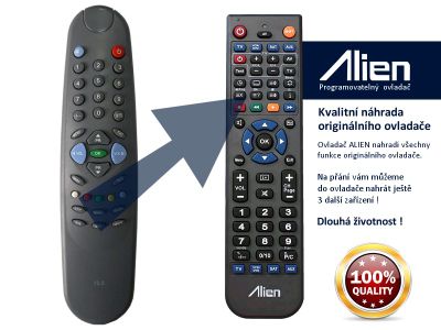 Diaľkový ovládač ALIEN BEKO 12.6