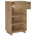 vidaXL Skriňa na topánky 48 x 38 x 87,5 cm Kompozitné drevo