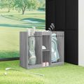 vidaXL Golfová skriňa Jednofarebný Sivý Sonoma 102 x 45 x 85,5 cm