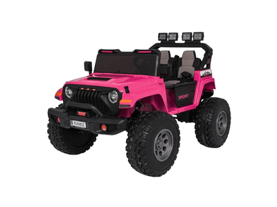 Hollicy Cars Elektrické autíčko Big Wheel Jeep ružová