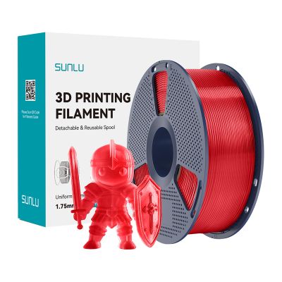 Filament Sunlu PLA+ (priehľadná červená)