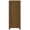 vidaXL Komoda medovo-hnedá 70x35x80 cm masívne borovicové drevo