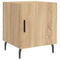 vidaXL Nočné stolíky 2 ks dub sonoma 40x40x50 cm kompozitné drevo