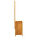 vidaXL Kvetináč s mriežkou 55x29,5x132 cm akáciový masív