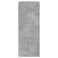vidaXL Konzolový stolík betónový sivý 100x35x90 cm drevotrieska