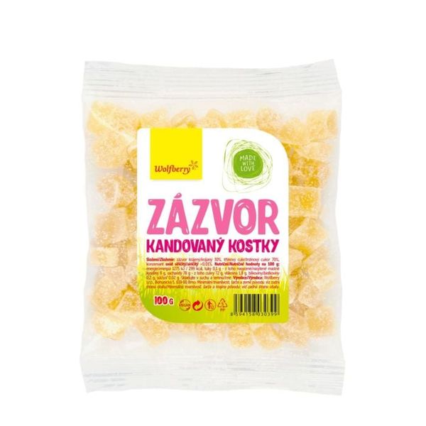 Kandizovaný zázvor - Wolfberry