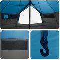 vidaXL Tipi stan 18-miestny Modrá Polyester a oceľ
