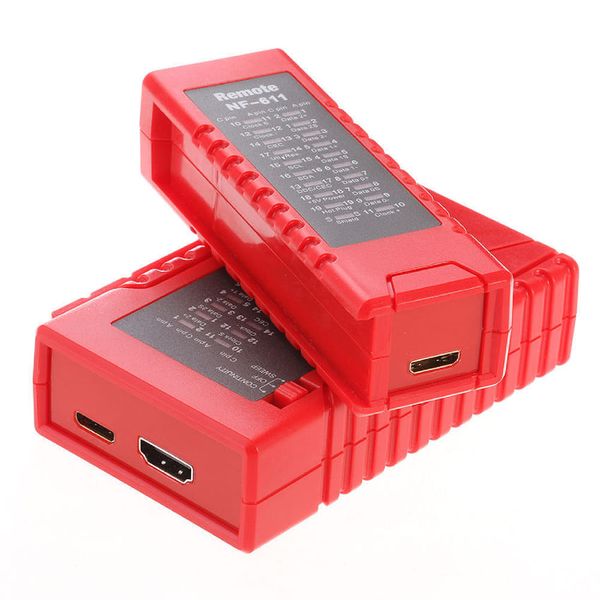 W-Star Tester káblov HDMI WSNF611RD, HDMI, 19 Led diód, test tienenia, remote modul