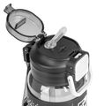 Fľaša G21 na pitie 600 ml 2v1, sivá