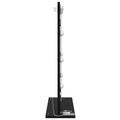 vidaXL Toaletné zrkadlo Čierny dub 70 x 50 x 18 cm Obdĺžnikový