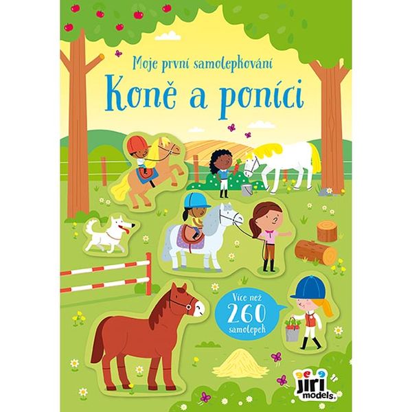 Koně a poníci Moje první samolepkování