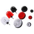 Sada kartáčov na vrtačku pre čistenie auta CAR DETAILING DRILL BRUSH 9, 9 ks SIXTOL