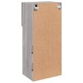 vidaXL TV skrinky s LED svetlami 2 ks sivé sonoma 40,5x30x90 cm
