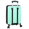 vidaXL Kufor so zámkom Mätovo zelená 34 x 23 x 55.5 cm ABS plast