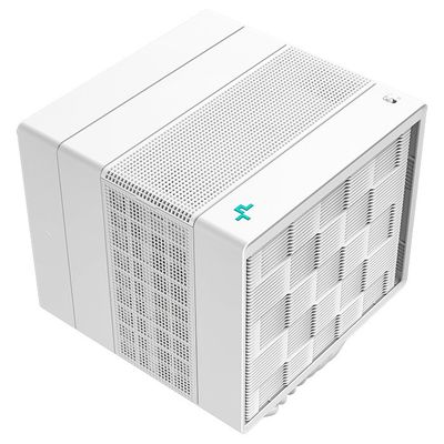 DEEPCOOL chladič CPU Assassin IV / dual tower / 120mm + 140mm fan / 7x tep. trubice / Intel i AMD / biely Chladič, pre CPU, pre Intel i AMD, socket 2066, 2011-v3, 2011,1700,1200,1151,1150,1155, AM5, AM4, 280W TDP, 140+120mm ventilátor,