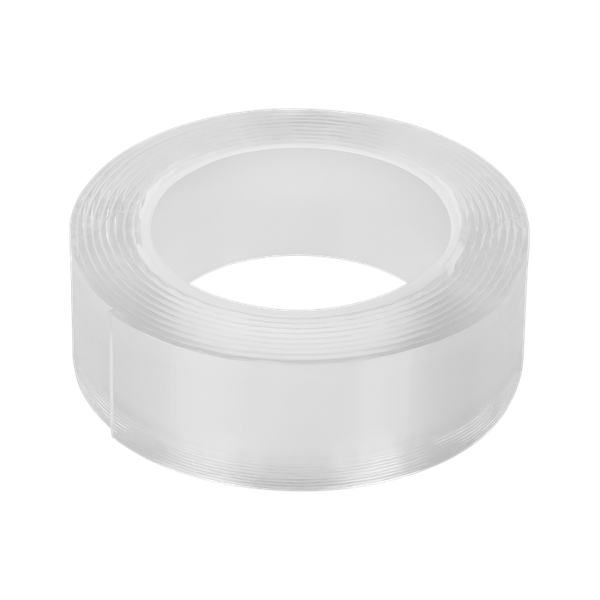 Páska lepící REBEL NAR0490-2 Oboustranná nano průhledná 1 mm x 25 mm x 2 m