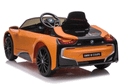 JiaJia Elektrické autíčko BMW i8 oranžová