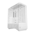 Počítačová skriňa Darkflash DY460 (biela) + 4 ventilátory ARGB
