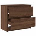 VidaXL TV skrinka Hnedý Dub 60x35x54 cm Drevo
