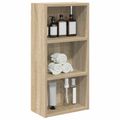vidaXL Kúpeľňová nástenná skriňa Sonoma dub 30 x 16 x 62,5 cm