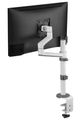 Neomounts DS60-425WH1 /Držák displeje/na stůl/17-27"/svorka+průchodka/3čepy/VESA 100X100/nosn.8kg/1 displej/bílý Držák, VESA, stolní, pro plochý monitor, úhloprícka 17"-27", náklon 120°, otácení 180°, rotace 360°, nosnost 8kg, bílý