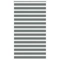 vidaXL Zebra roleta tmavošedá 120x230 cm šírka látky 115,9cm polyester