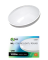 LED stropné svietidlo Q-230CP 12W 4000K ø25cm/kruhové biele QTEC