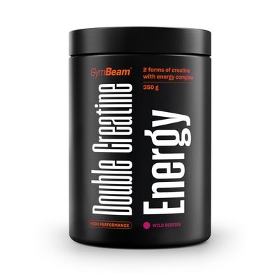 Kreatín Double Energy - GymBeam, lesné ovocie