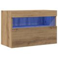 vidaXL TV nástenná skriňa 60 x 30 x 40 cm dub artisan Kompozitné drevo