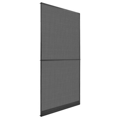 vidaXL Hinged Hmyzová sieť Antracitová a čierna 100 x 215 cm