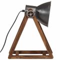 vidaXL Stolová lampa 25 W čierna 30x17x40 cm E27