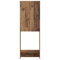 vidaXL Toaletná skriňa ARNHEM Staré drevo 66 x 25,5 x 190 cm