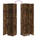 vidaXL Highboard Dymová dub 35 x 39 x 168 cm