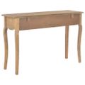 vidaXL Konzolový stolík s 2 zásuvkami 110x35x76 cm, kompozitné drevo