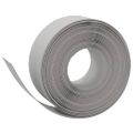 vidaXL Záhradná obruba sivá 10 m 20 cm polyetylén