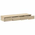 vidaXL Zásuvky pod posteľ Sonoma dub 120 x 36,5 x 16,5 cm