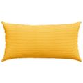 vidaXL Vankúše na pohovku 2 pcs Svetložltá 80 x 40 cm