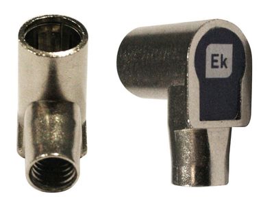 ITS konektor F 6,9 mm uhlový profi