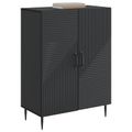 vidaXL Servírovacia skriňa Čierna 66 x 34,5 x 89,5 cm Kompozitné drevo