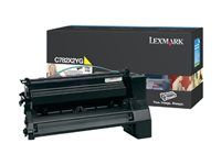 Extra vysoká výťažnosť - žltá - originálna - kazeta s farbivom LCCP - pre Lexmark C782dn, C782dtn, C782n, X782e, X782e MFP, X782e Page Plus Solution