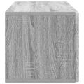 vidaXL Nástenná TV skrinka 98 x 31 x 30 cm Sivá sonoma
