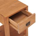 vidaXL Nočný stolík 35x35x50 cm teakový masív