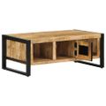vidaXL konferenčný stolík 90x50x36 cm masívne hrubé drevo mango