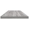 vidaXL Nástenné police 4 ks sivé sonoma 100x20x1,5 cm kompozitné drevo
