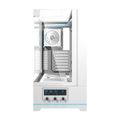 Počítačová skriňa Darkflash DY450 PRO s ventilátorom (biela)