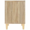 vidaXL Nočné stolíky 2 ks dub sonoma 40x35x50 cm